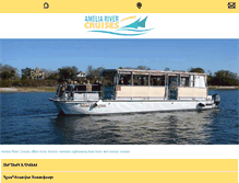 Tablet Screenshot of ameliarivercruises.com